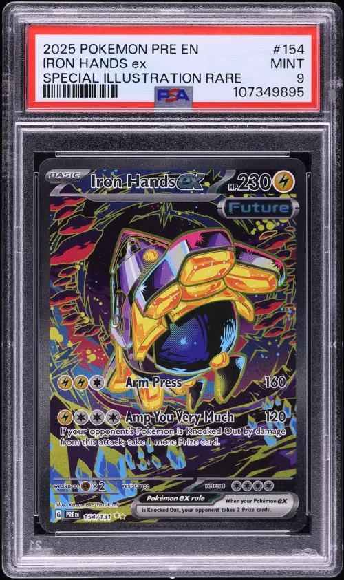 2025 #154 Iron Hands EX PSA 9 Pr
