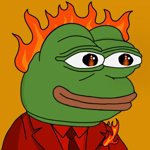 Pepe On Fire #645