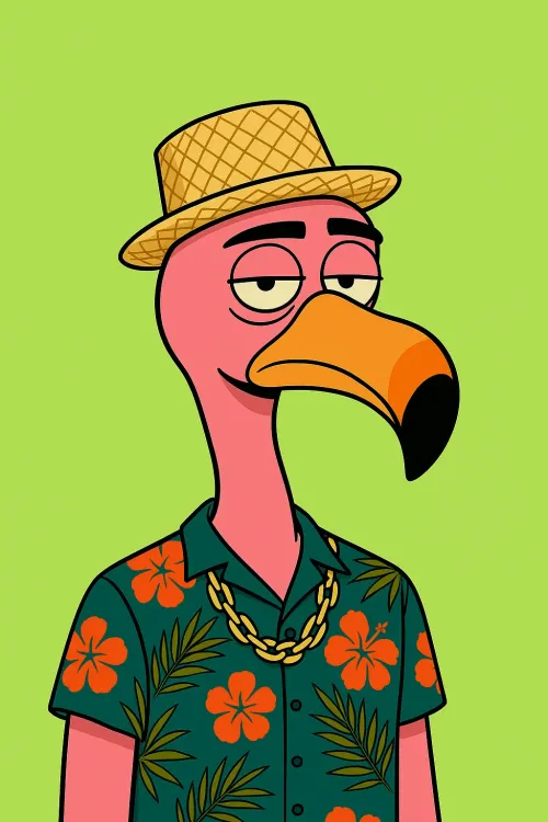 Bored Flamingo #5