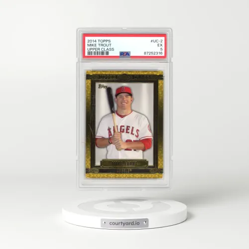 2014 Topps Upper Class #UC-2 Mike Trout (PSA 5 EX)