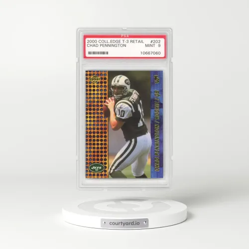 2000 Collector's Edge T3 Retail #202 Chad Pennington (PSA 9 MINT)