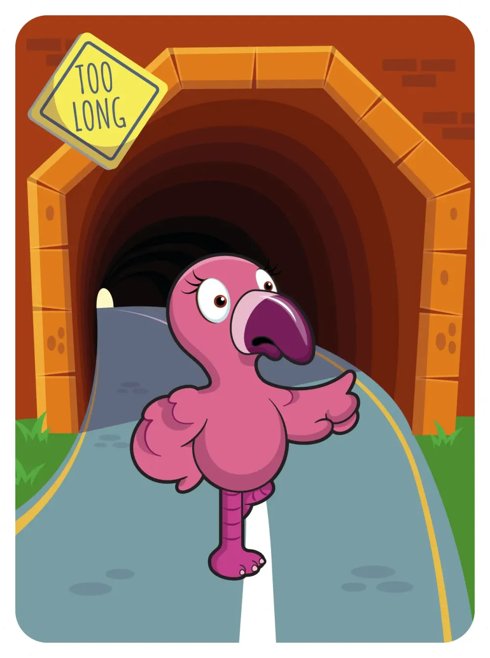 Forthright Flamingo #20699