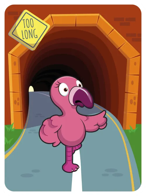 Forthright Flamingo #20699