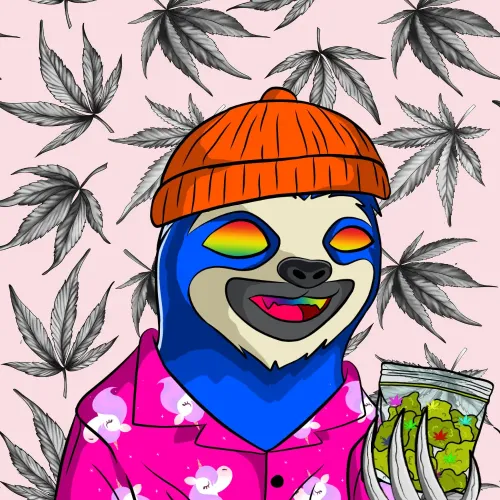 Stoned Sloth V2 #2223