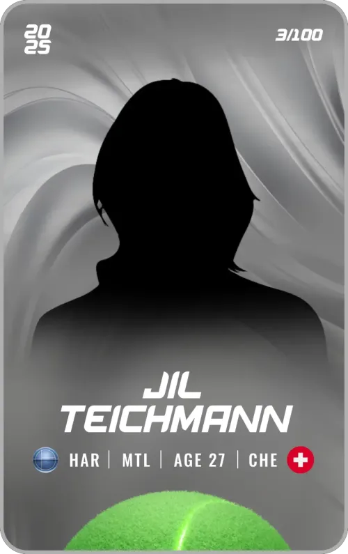 Jil Teichmann - Silver - Mental #20967