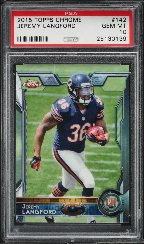 2015 Topps Chrome Jeremy Langfor