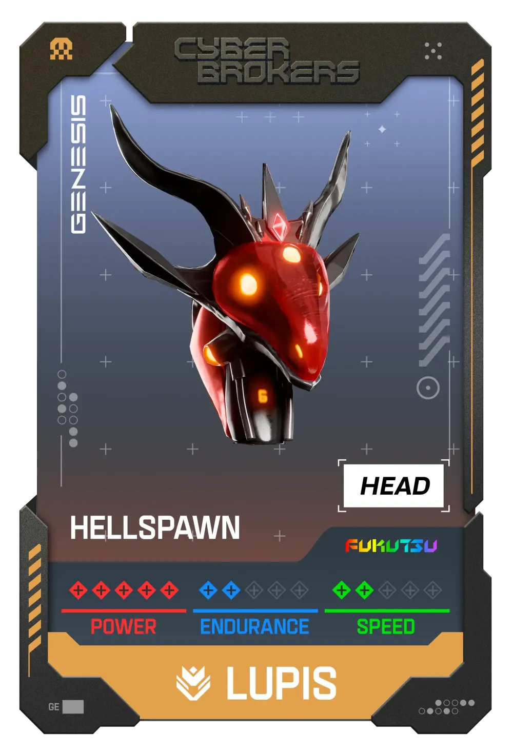 Hellspawn Lupis Head  #15026