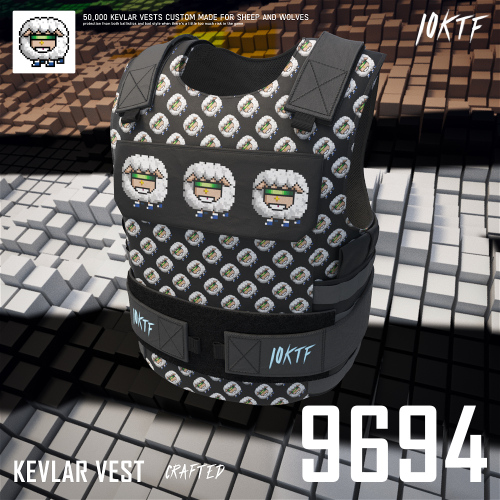 Wolf Kevlar Vest #9694