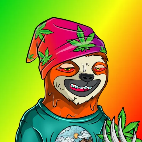 Stoned Sloth V2 #2056