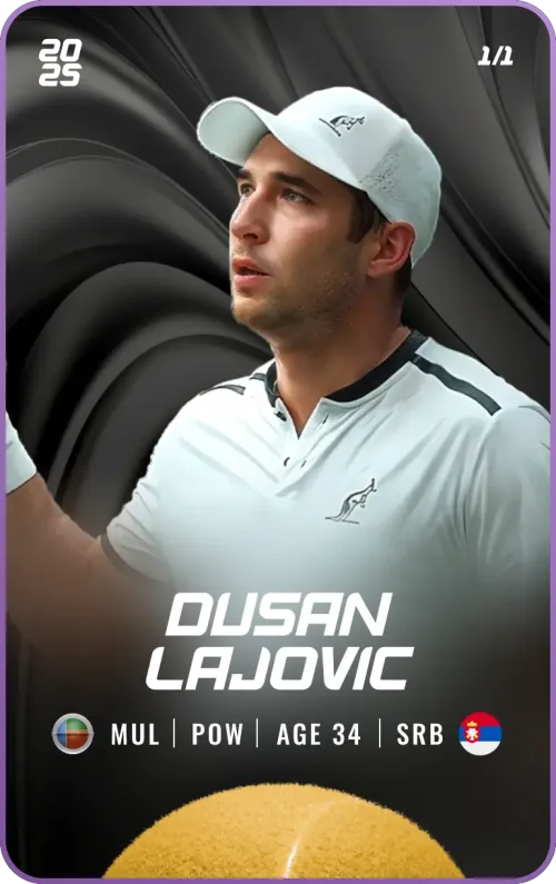 Dusan Lajovic - Platinum - Power #20980