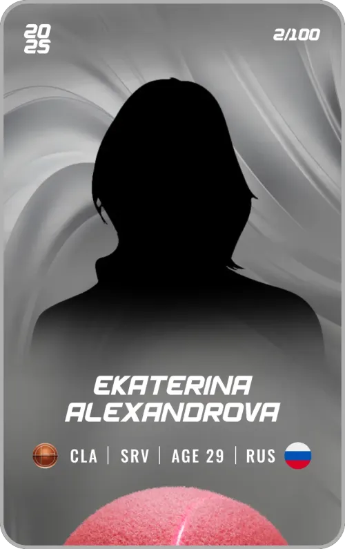 Ekaterina Alexandrova - Silver - Service #20315