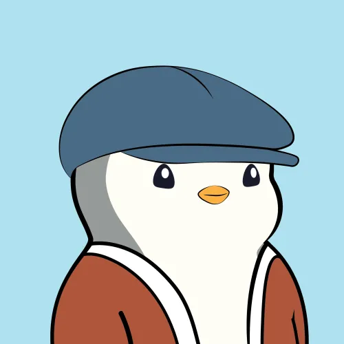 #Pudgy Penguin #7558