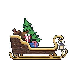 Pixel Party Sleigh #12