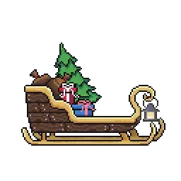 Pixel Party Sleigh #12