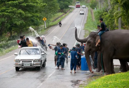 Songkran in Chiang Rai #80