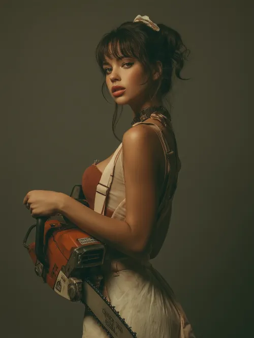 Chainsaw pin-up #6