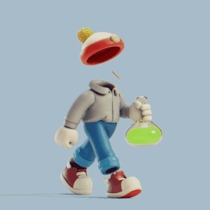 Invisible Friends 3D #1259