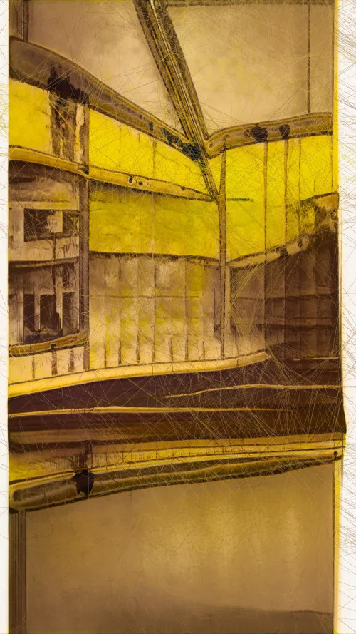 Unsupervised — Burned — Machine Hallucinations — MoMA Dreams #40