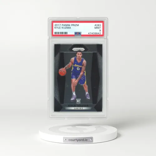 2017 Panini Prizm #283 Kyle Kuzma (PSA 9 MINT)