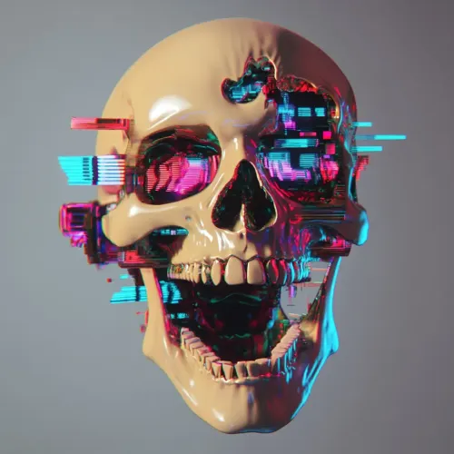 Glitch Skulls #807