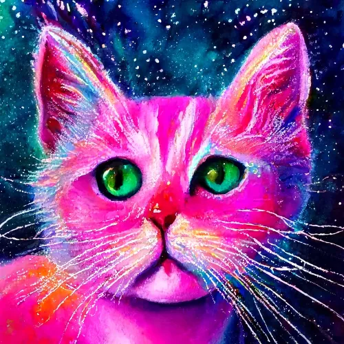 MAGICAL PINK CAT