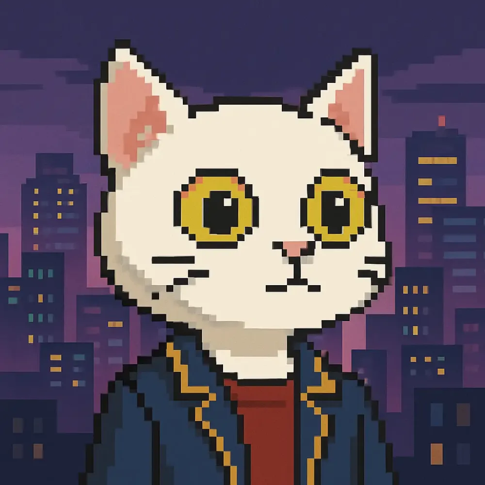 Pixel Alpha Cat No. 3 #4