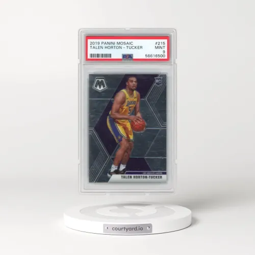 2019 Panini Mosaic #215 Talen Horton-Tucker (PSA 9 MINT)