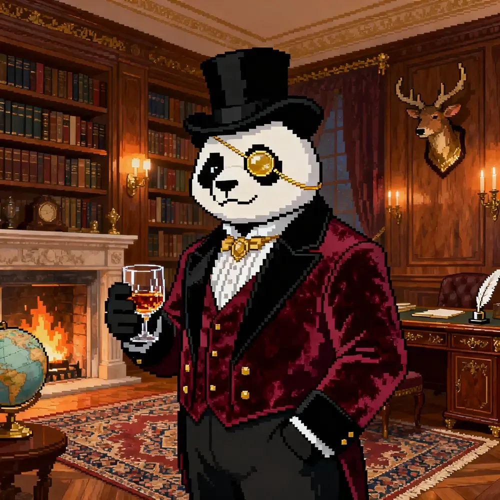 Aristocratic Panda #38