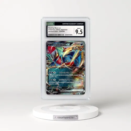 2023 Ancient Roar #054/066 Roaring Moon ex - Holo (CGC 9.5 MINT+)