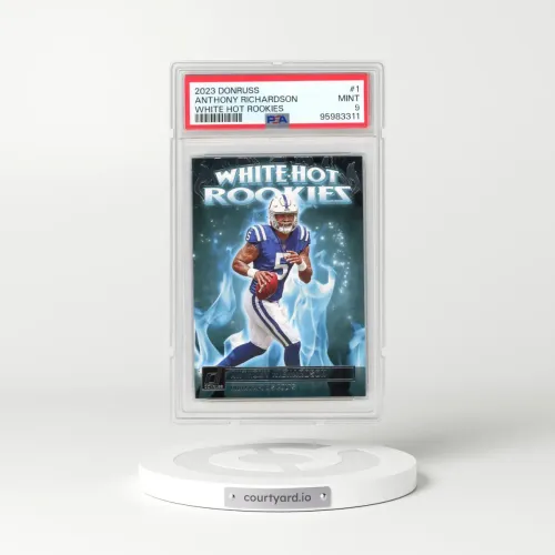 2023 Panini Donruss White Hot Rookies #1 Anthony Richardson (PSA 9 MINT)