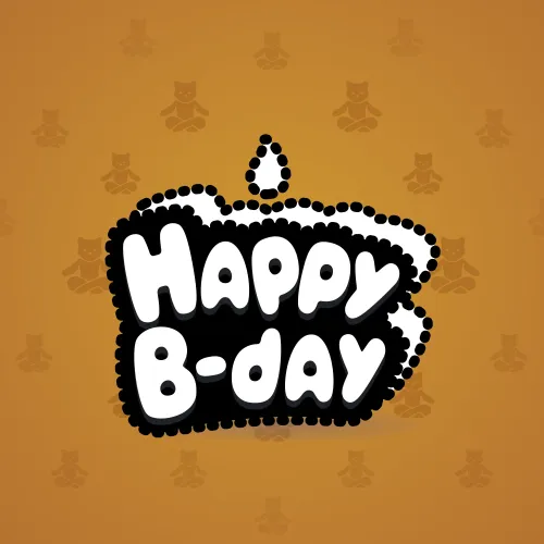 B-Day Candle #121290