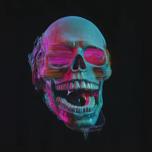 Glitch Skulls #13