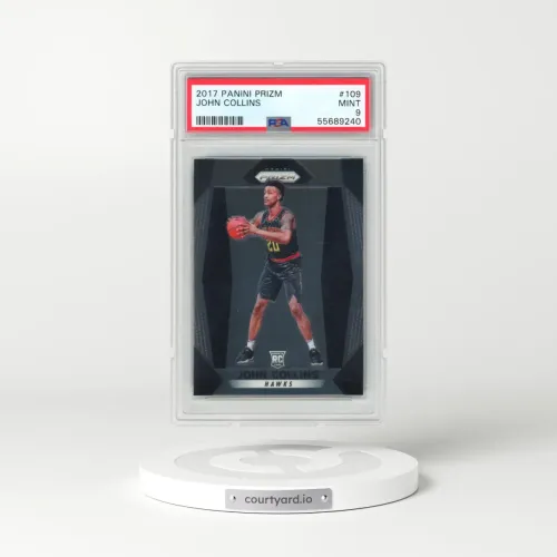 2017 Panini Prizm #109 John Collins (PSA 9 MINT)