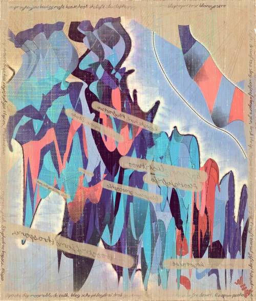Amplitudes of Canvas #25