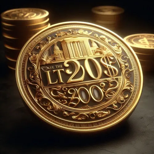 The Lost City Gold Coin -0107 #106