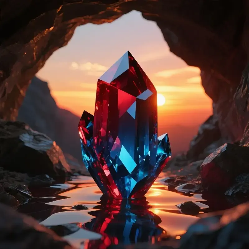 Sunset Crystal #0