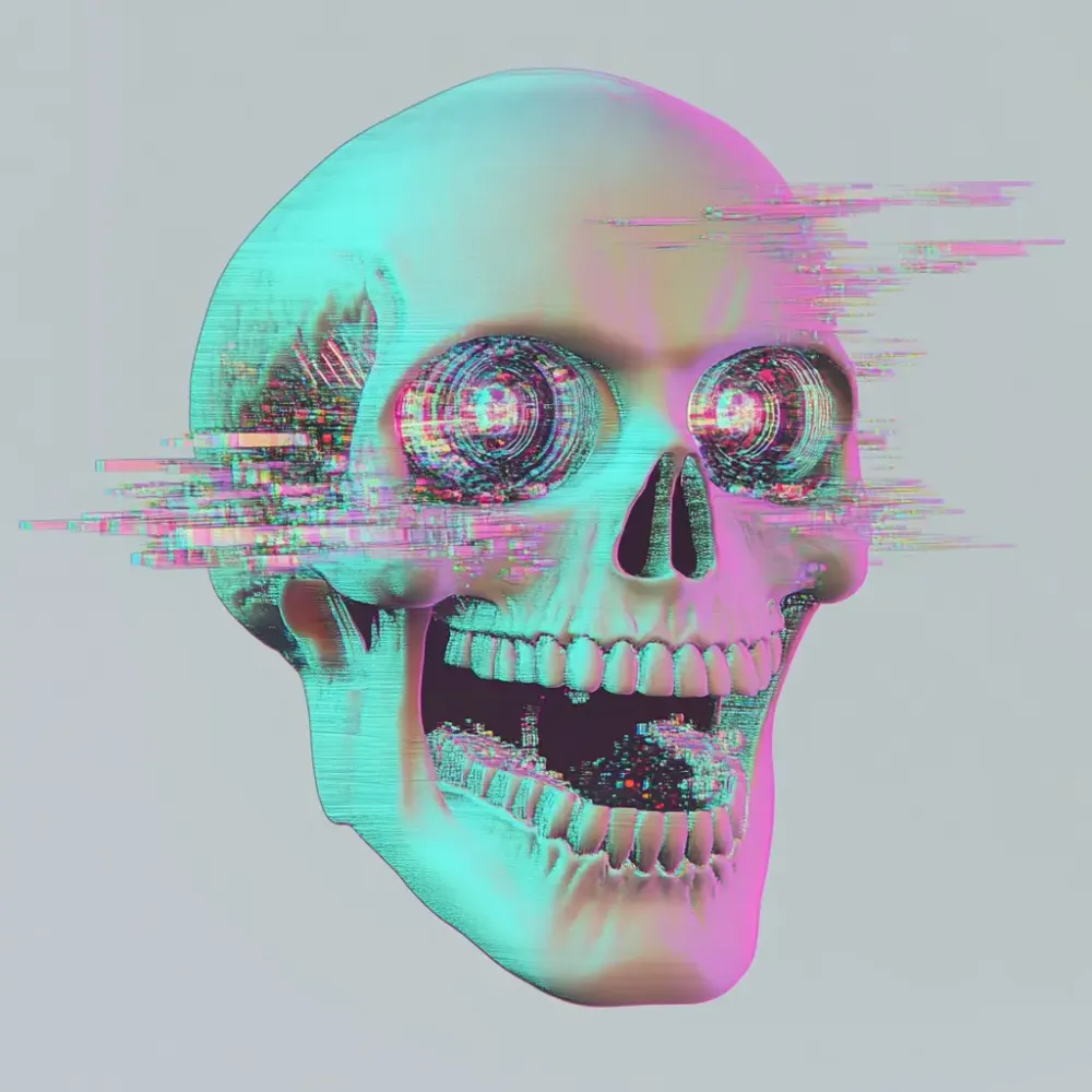 Glitch Skulls #135