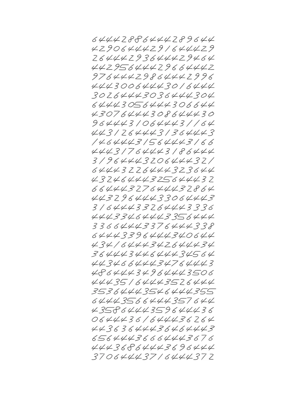 Endless (5,607,250 to Infinity) #2880