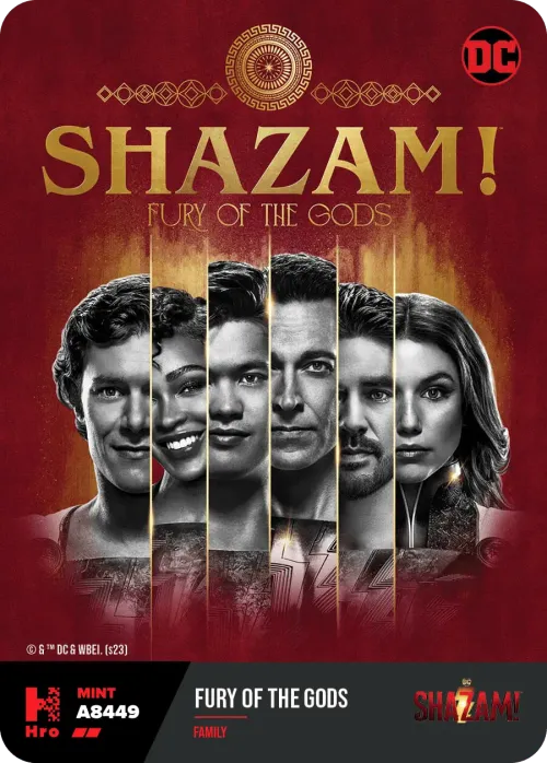 A8449 2022 Shazam! Family Fury of the gods