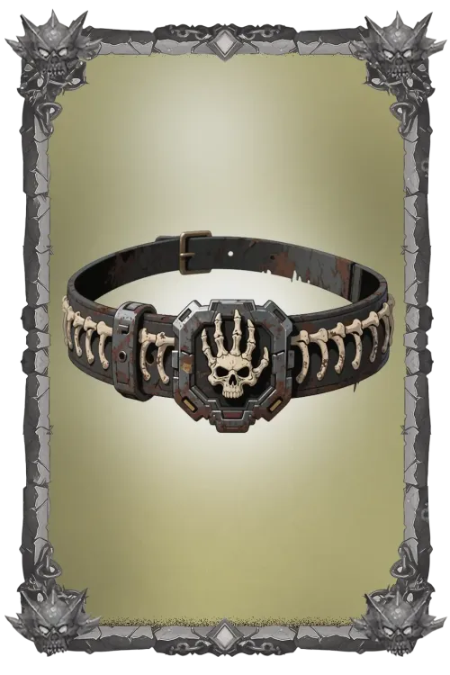 Dirge of the Dead Iron Waistband #41002