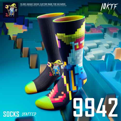 Wizard Crew Socks #9942