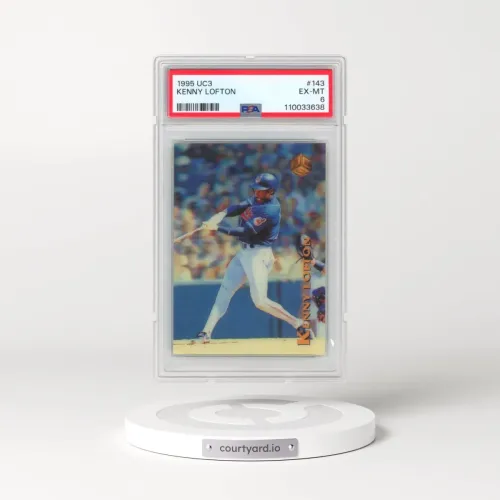 1995 Sportflix/UC3 #143 Kenny Lofton (PSA 6 EX-MT)