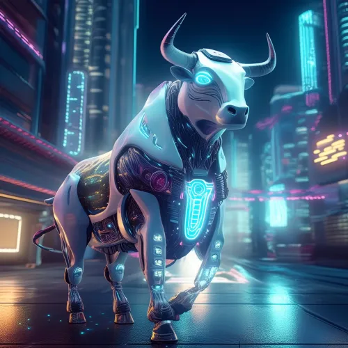 CYBER PUNK  BULL#23