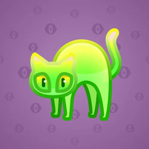Scared Cat #1859