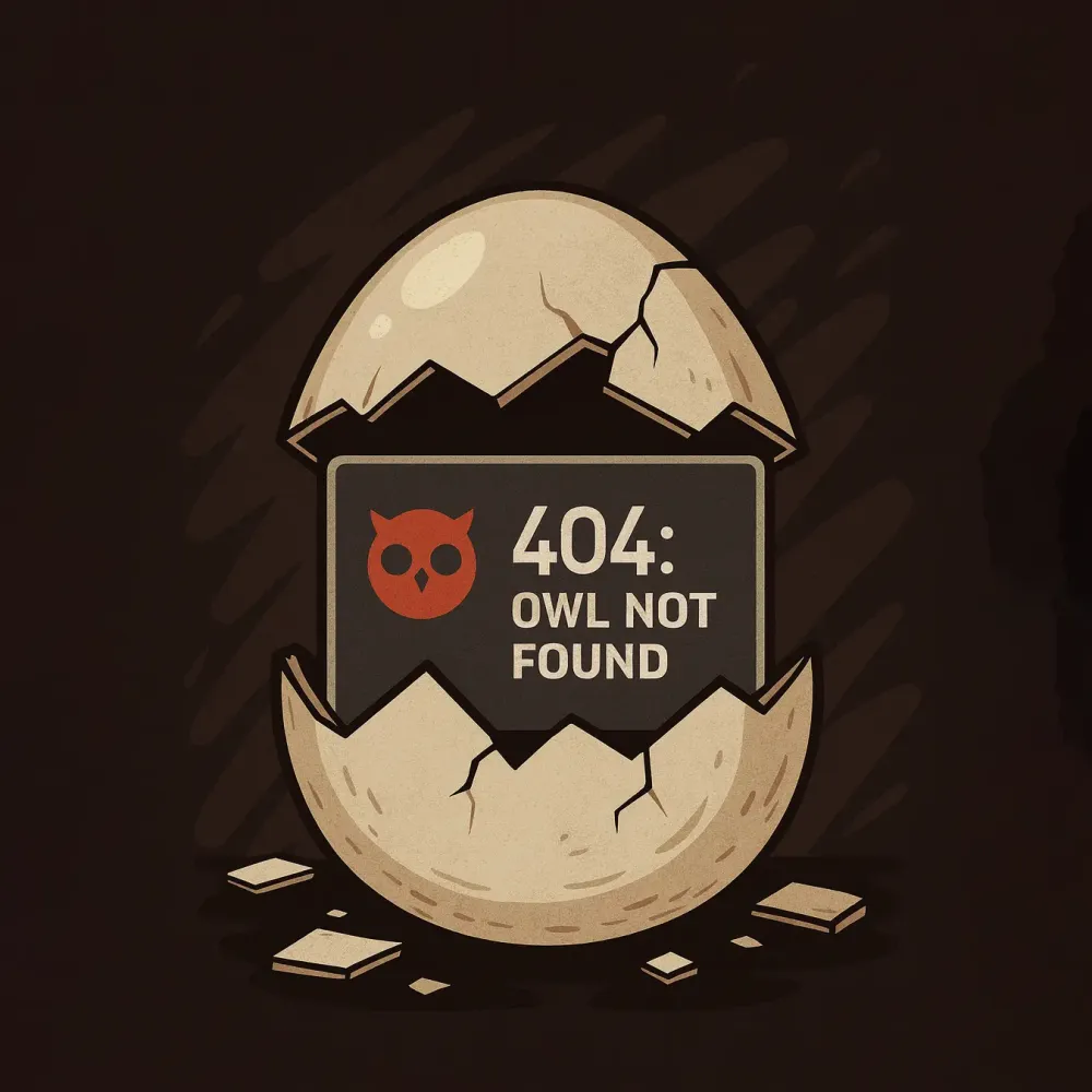404: Owl Not Found #5012