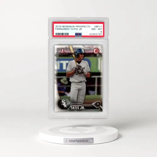 2016 Bowman Prospects #BP17 Fernando Tatis Jr. (PSA 8 NM-MT)