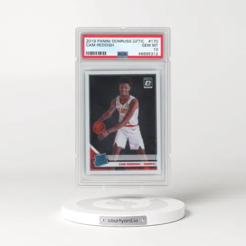 2019 Panini Donruss Optic #170 Cam Reddish (PSA 10 GEM MINT)