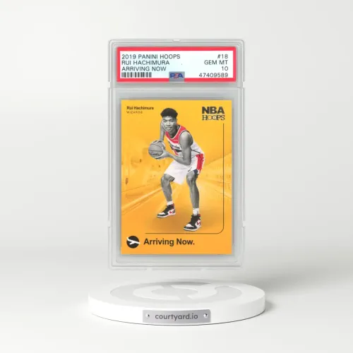 2019 Panini Hoops Arriving Now #18 Rui Hachimura (PSA 10 GEM MINT)