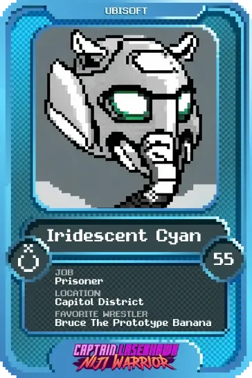 Iridescent Cyan #5129