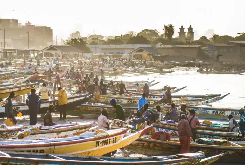 A Dakar Harbor #165